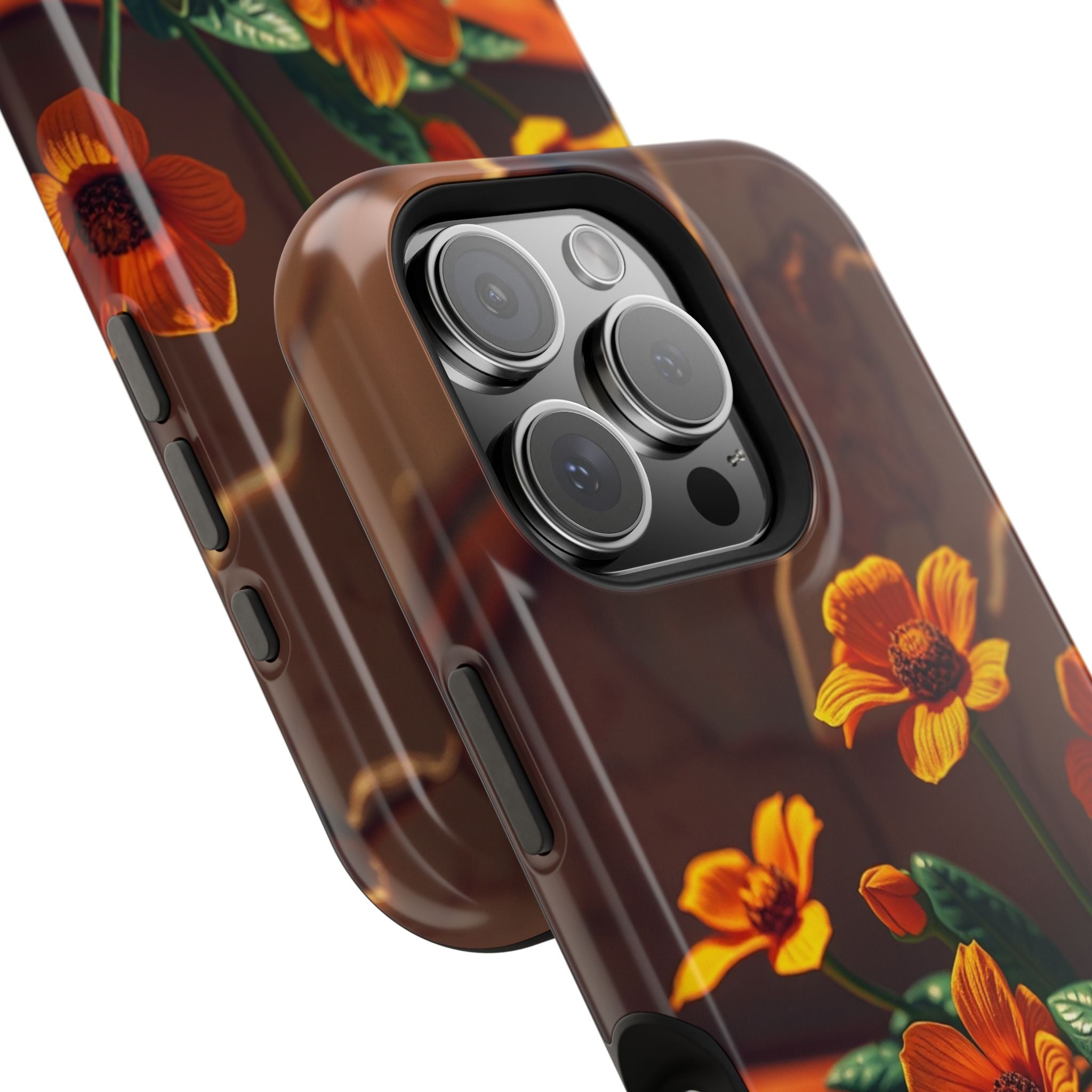 iPhone Floral Terrazzo Bold Art Slim Everyday Designer Case · iPhone Case