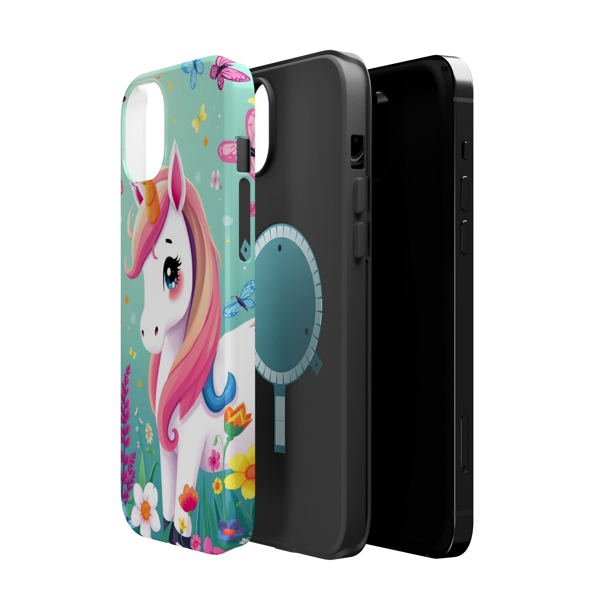 iPhone Dragonfly Unicorn Kids Fun iPhone Phone Case Gift Clean Minimal · iPhone