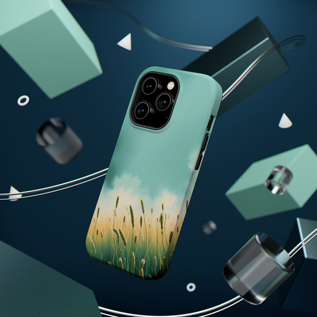 iPhone Mint And Blush Spring Meadow Slim Everyday Designer Case · iPhone Case