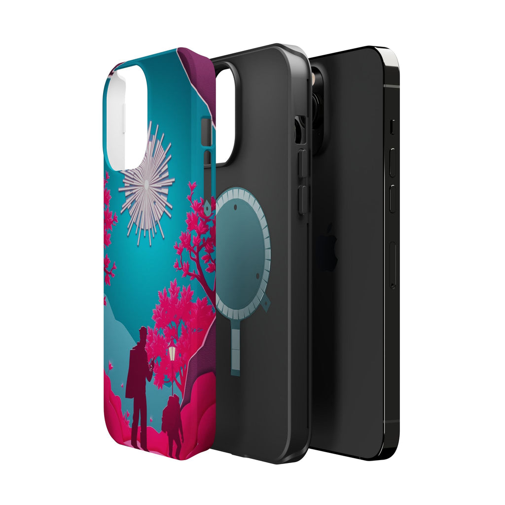 iPhone Bud Burst Paper Cut Art Slim Everyday Designer Case · iPhone Case