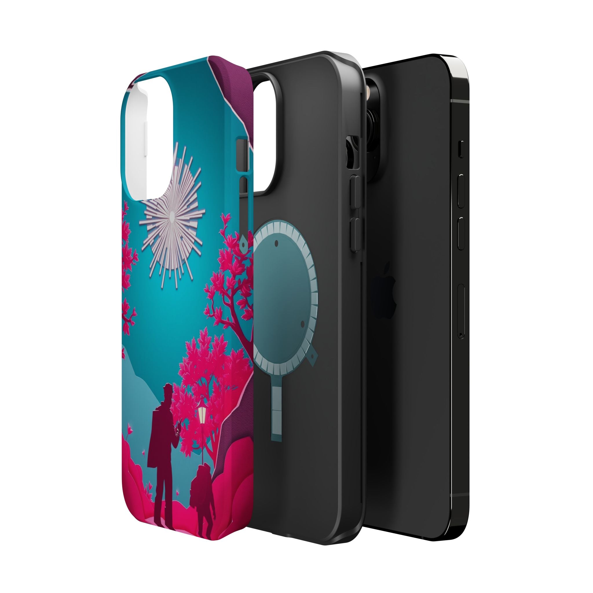 iPhone Bud Burst Paper Cut Art Slim Everyday Designer Case · iPhone Case