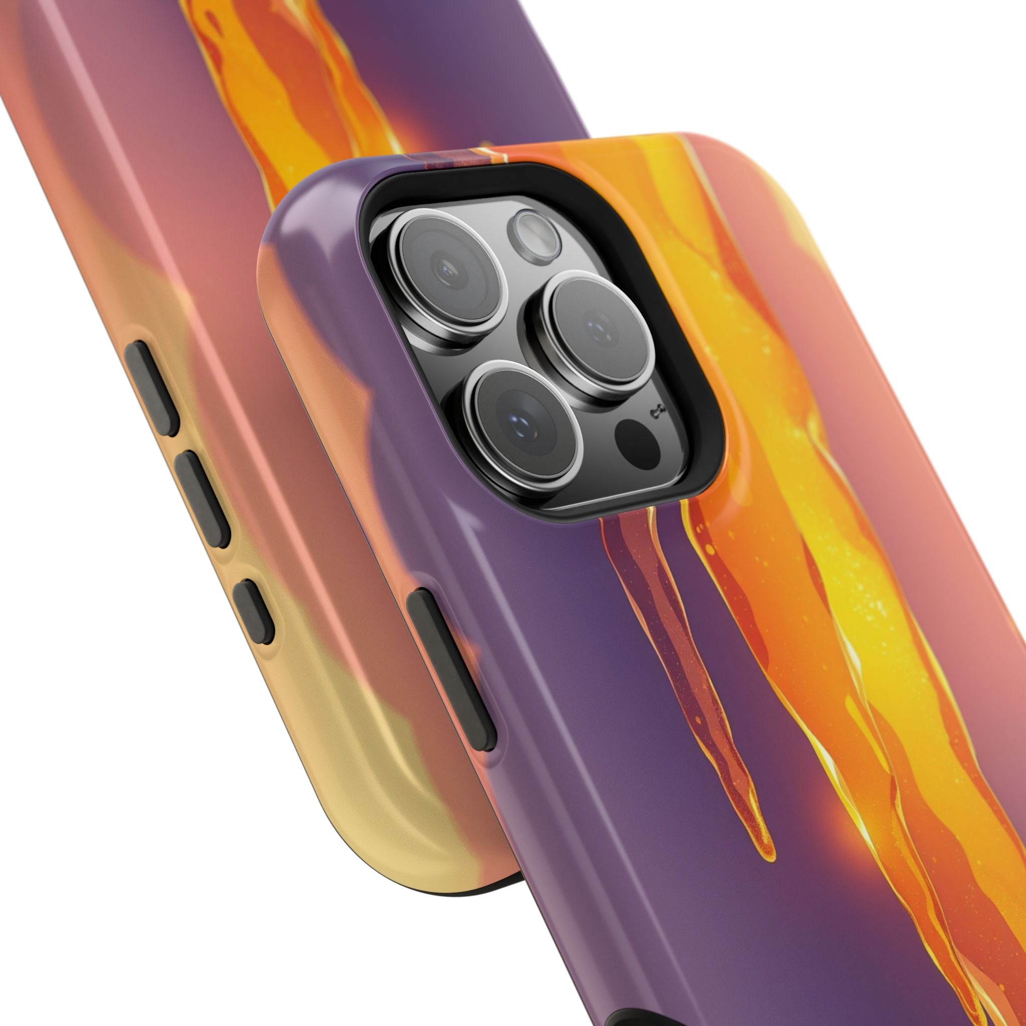 iPhone Icicle Formation Gold Foil Luxury Slim Everyday iPhone Designer · iPhone