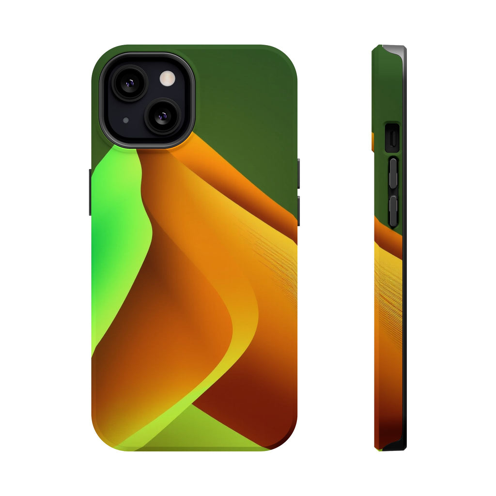 iPhone Emerald Green And Gold Desert Dunes Slim iPhone Everyday · iPhone Case