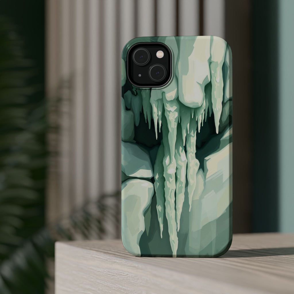 iPhone Earthy Icicle Formation Design Slim Everyday Designer Case · iPhone Case