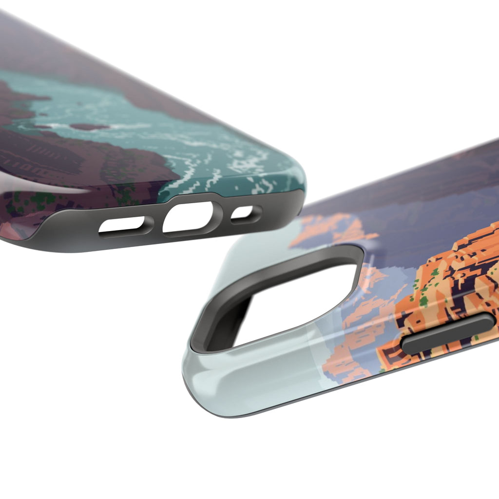 iPhone Charcoal And Copper River Canyon Slim Everyday iPhone 13 · iPhone Case