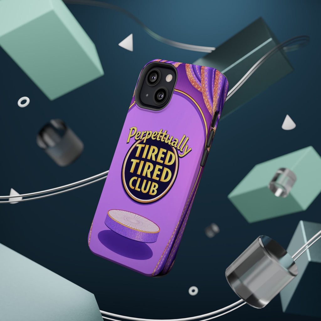 iPhone Perpetually Tired Club Bold Art Slim Everyday Designer Case · iPhone Case