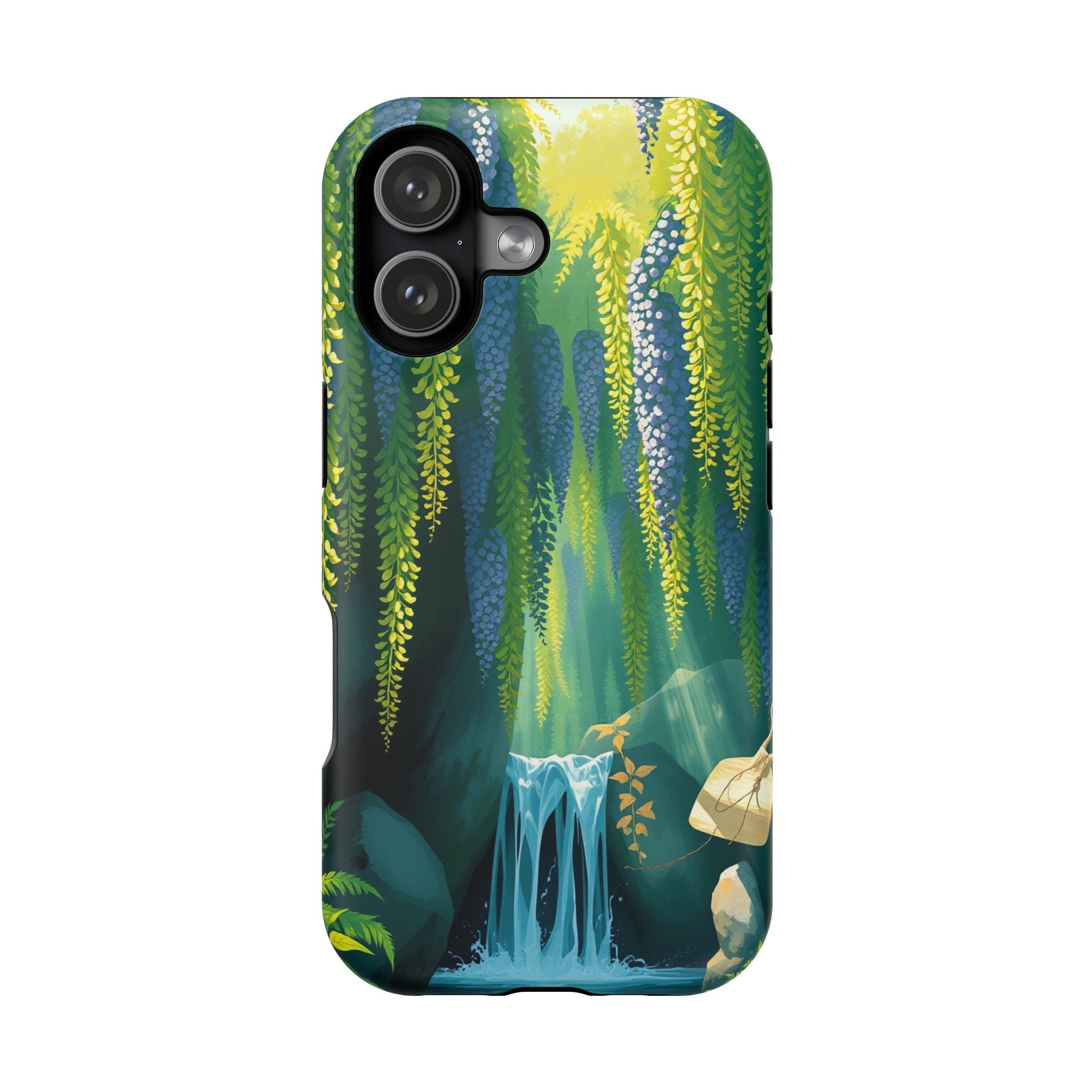 iPhone Wisteria Cascade Mystic Art Bold Modern Everyday Snap Case · iPhone Case
