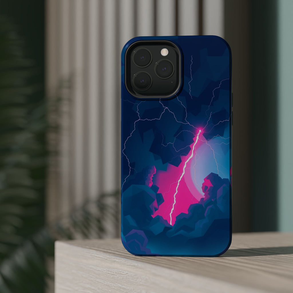iPhone Thunderstorm Sky Abstract Geometric Slim iPhone Everyday · iPhone Case