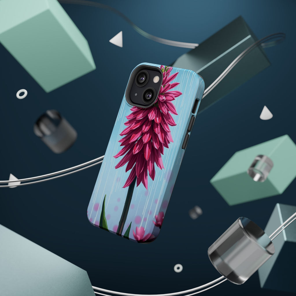 iPhone Cyan And Magenta Spring Shower Bloom Slim iPhone Everyday · iPhone Case