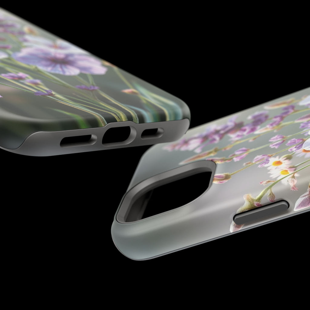 iPhone Wildflower Bunch Enchanted Art Slim Everyday Designer Case · iPhone Case