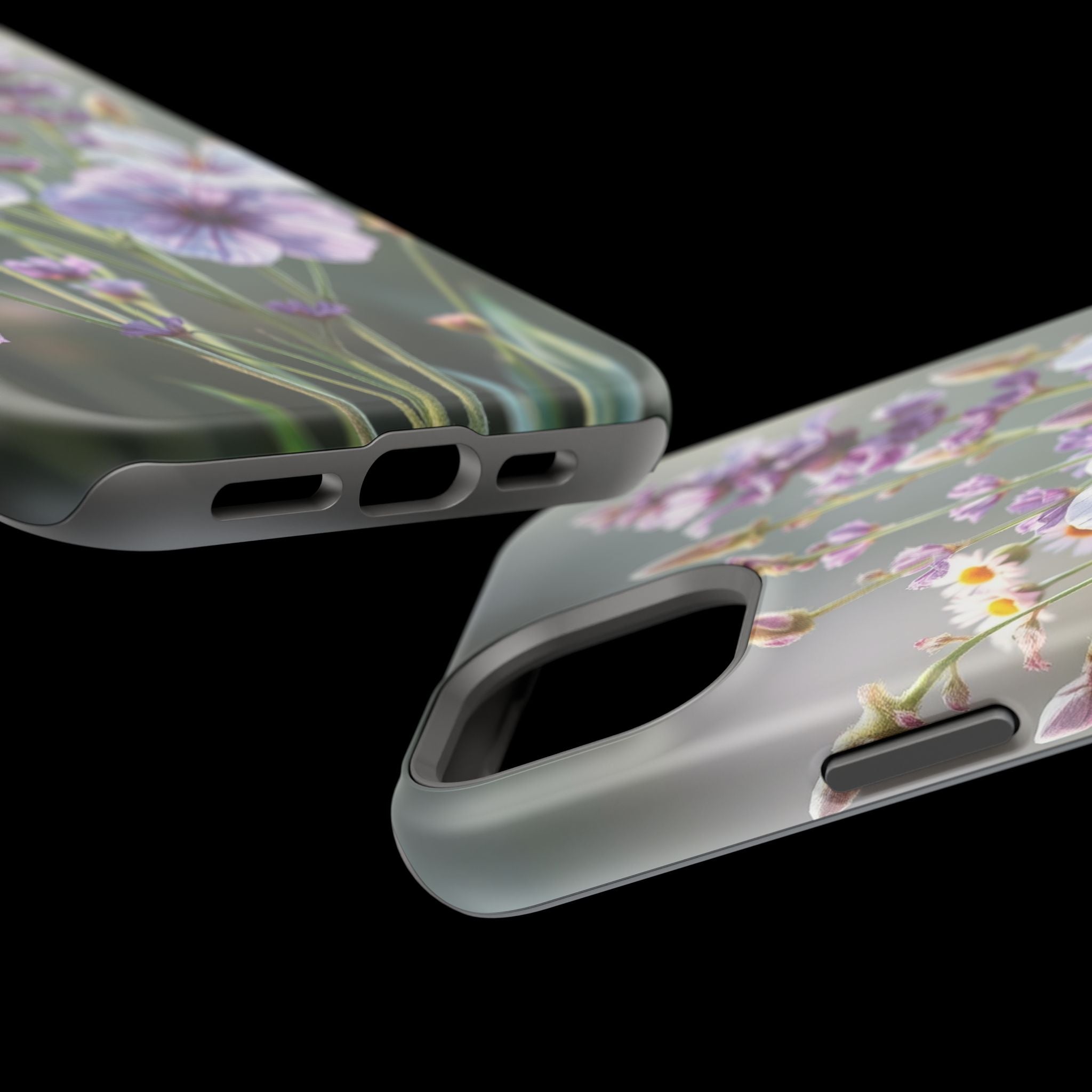 iPhone Wildflower Bunch Enchanted Art Slim Everyday Designer Case · iPhone Case