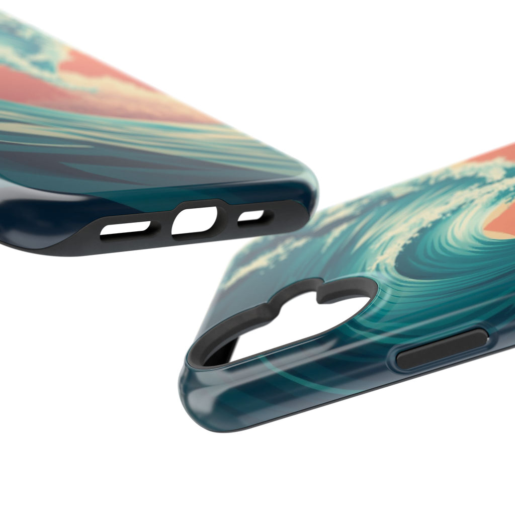 iPhone Ocean Wave Crash Cinematic Art Slim Everyday Designer Case · iPhone Case