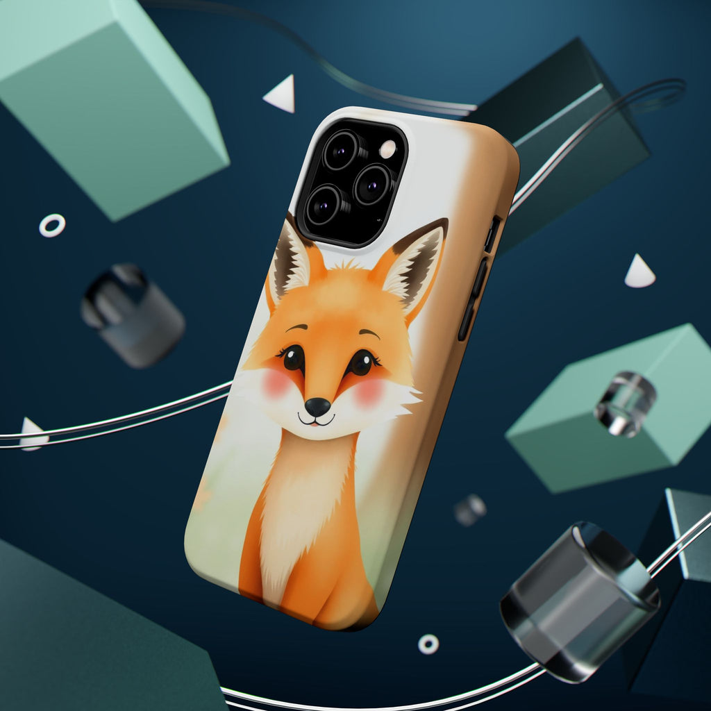 iPhone Watercolor Fox Portrait Kids Fun iPhone Phone Case Gift Slim · iPhone Cas