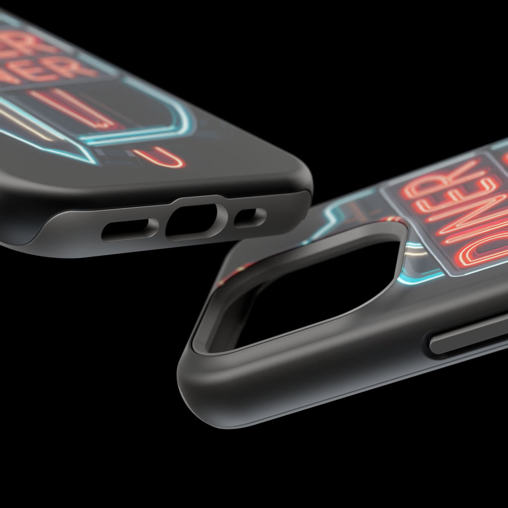 iPhone Neon Diner Sign Electric Art Slim Everyday Designer Case · iPhone Case