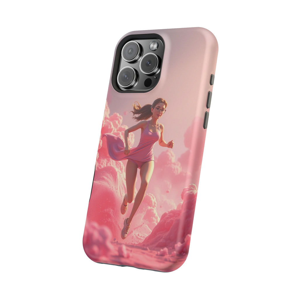 iPhone on Fumes 3D Digital Bold Modern Everyday Snap Case · iPhone Case