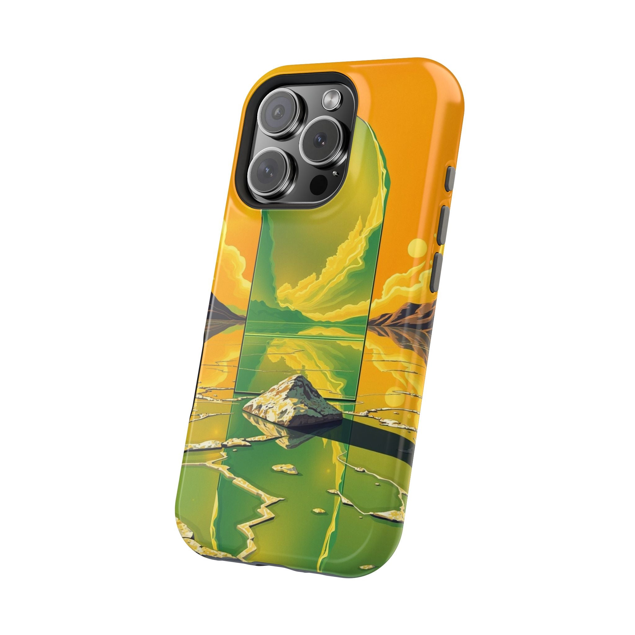 iPhone Salt Flat Mirror Pop Art Bold Slim Everyday Designer Case · iPhone Case