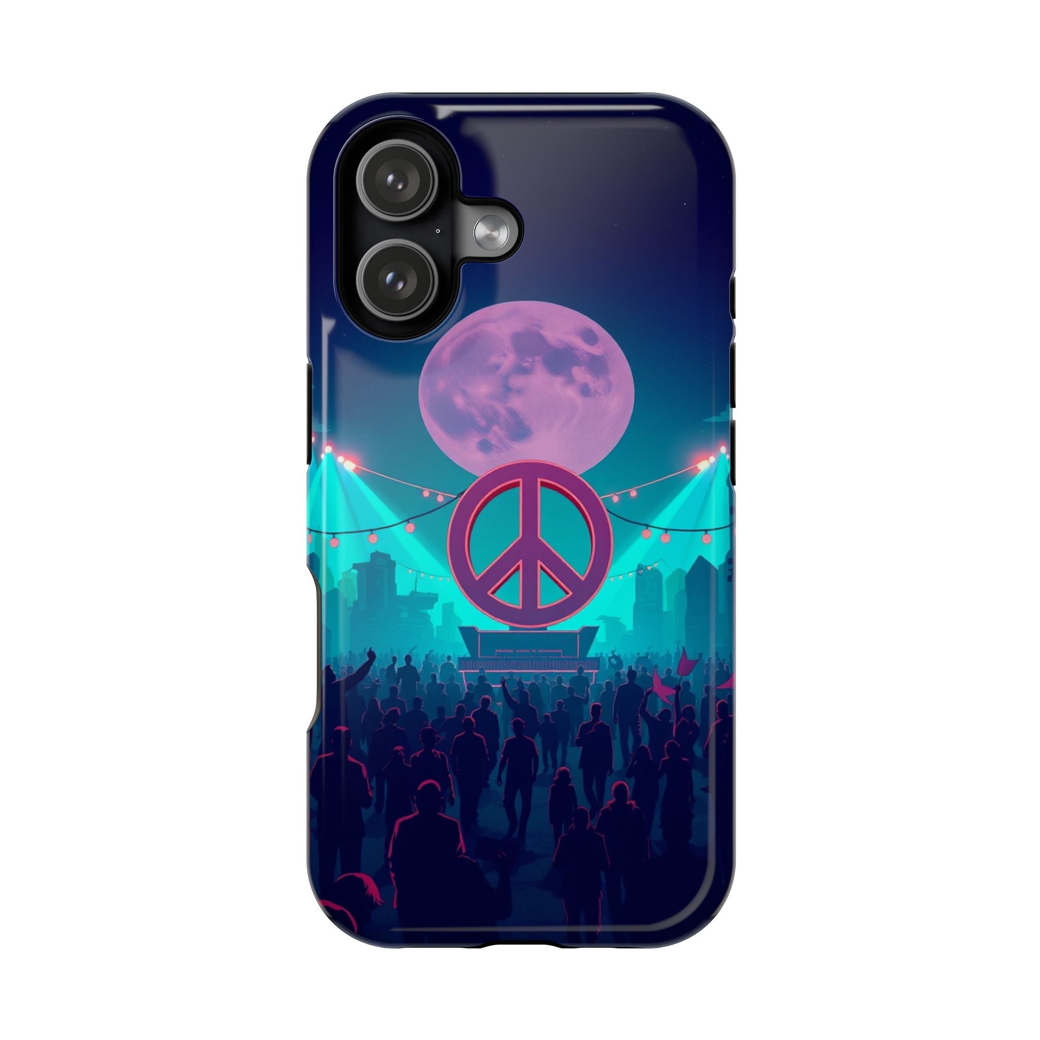 iPhone Woodstock Peace Mystic Art Bold Modern Everyday Snap Case · iPhone Case