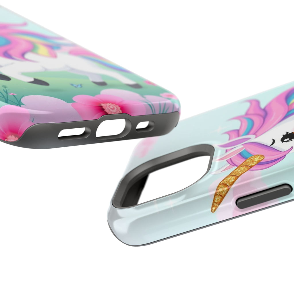 iPhone Rainbow Unicorn Kids Fun Soft iPhone Phone Case Gift Finish · iPhone Case