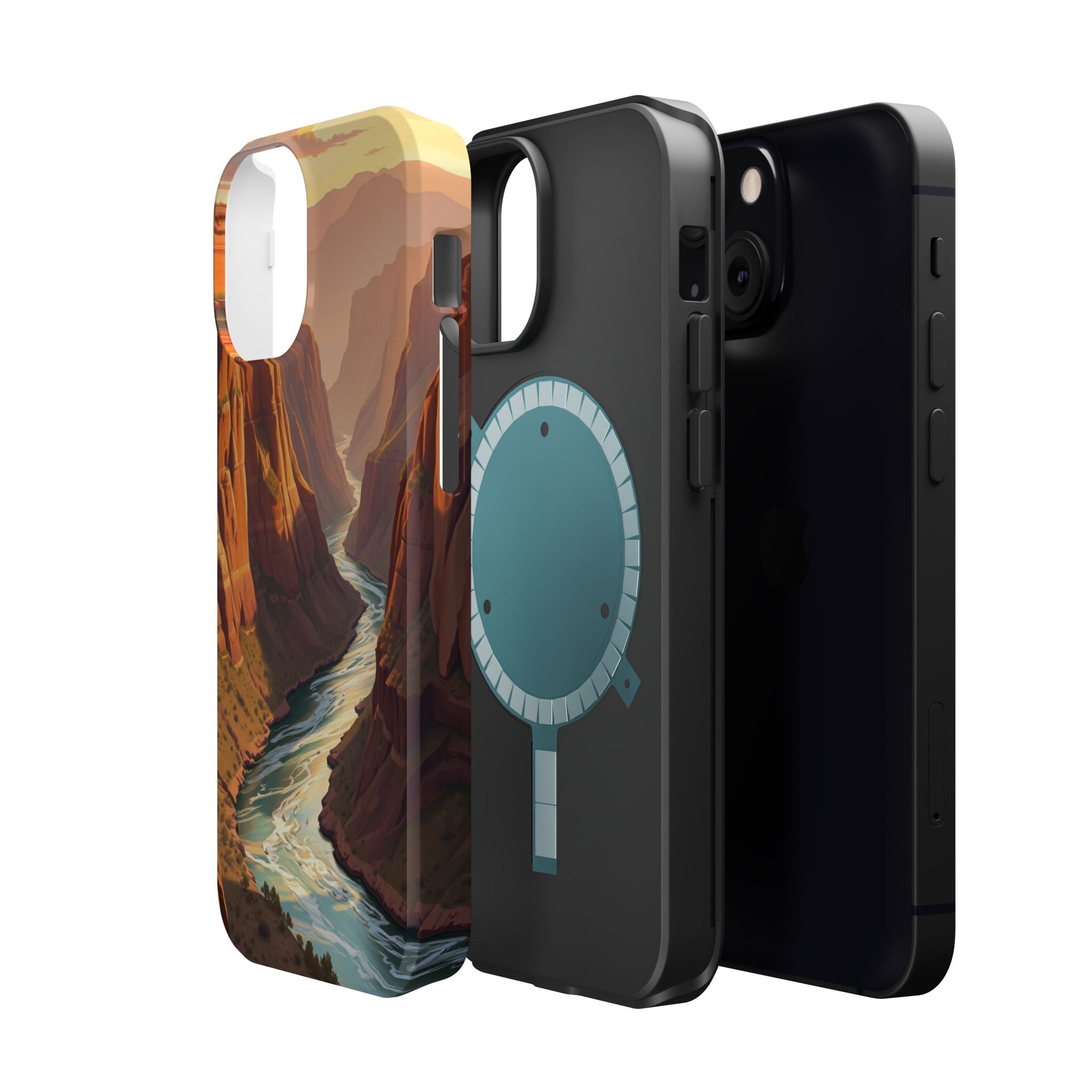 iPhone River Canyon Mystic Art Slim Everyday Designer Case · iPhone Case