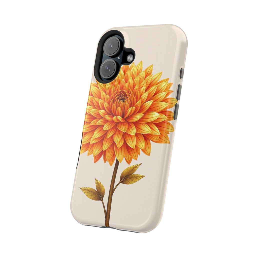iPhone Chrysanthemum Classic Gold Foil Luxury Slim iPhone Everyday · iPhone Case