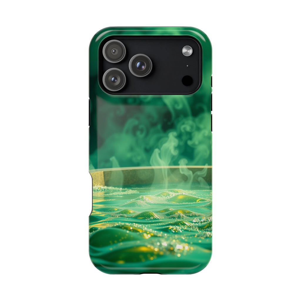 iPhone Hot Spring Steam Cinematic Art Slim Everyday Designer Case · iPhone Case