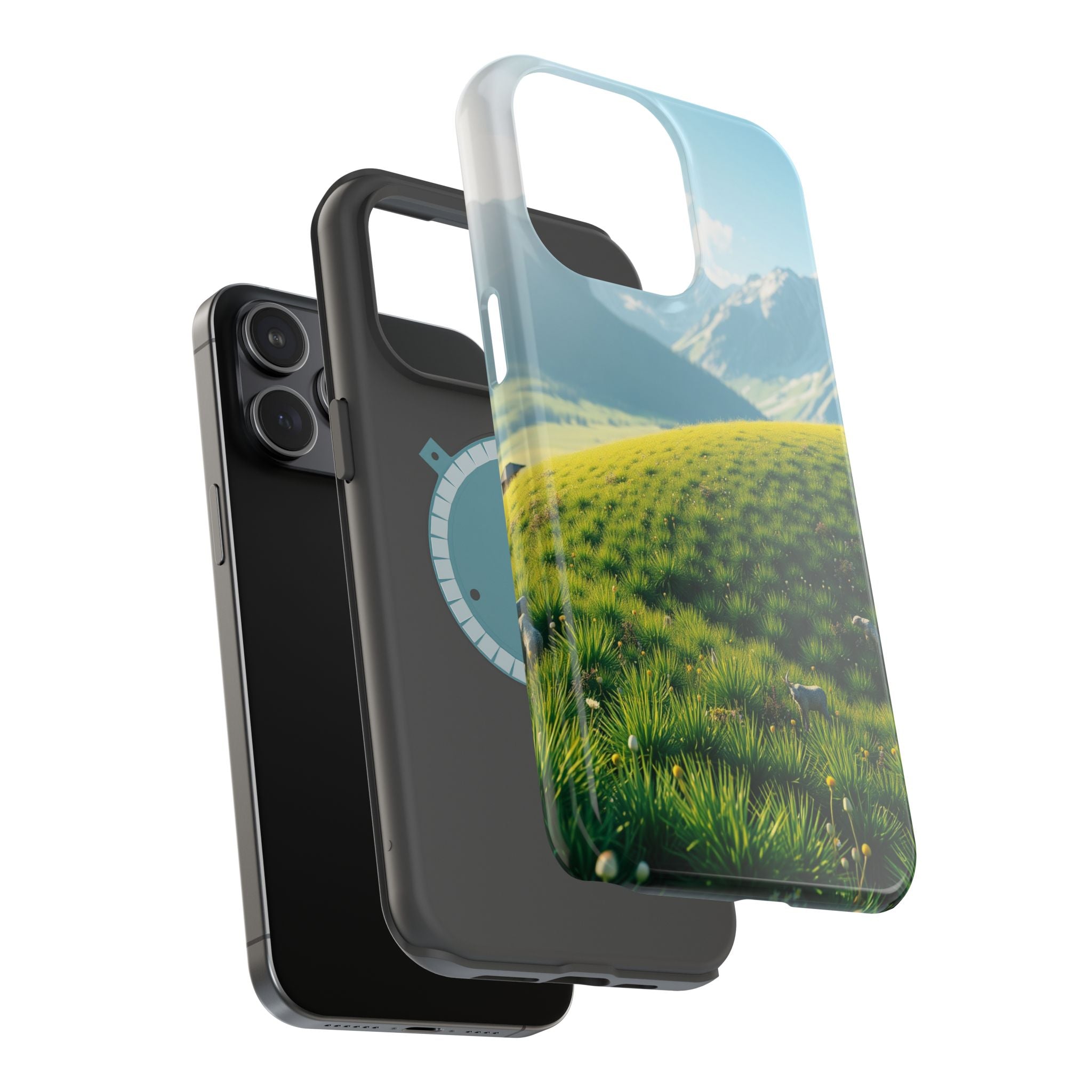 iPhone Vibrant Alpine Meadow Design Slim Everyday Designer Case · iPhone Case