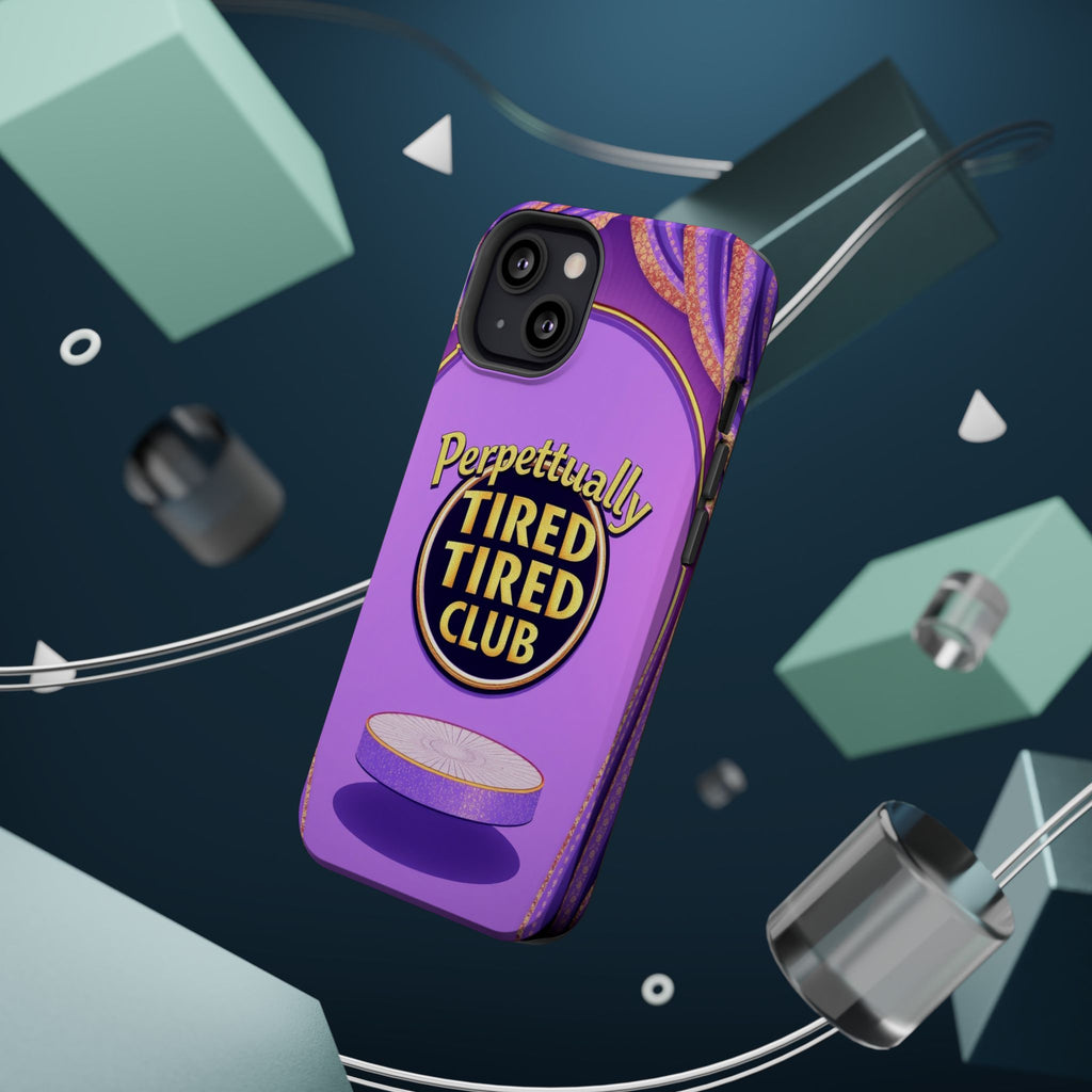 iPhone Perpetually Tired Club Bold Art Slim Everyday Designer Case · iPhone Case