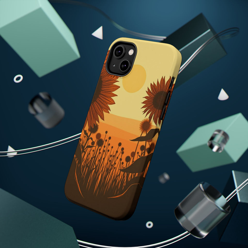iPhone Serene Sunflower Prairie Design Slim Everyday Designer Case · iPhone Case