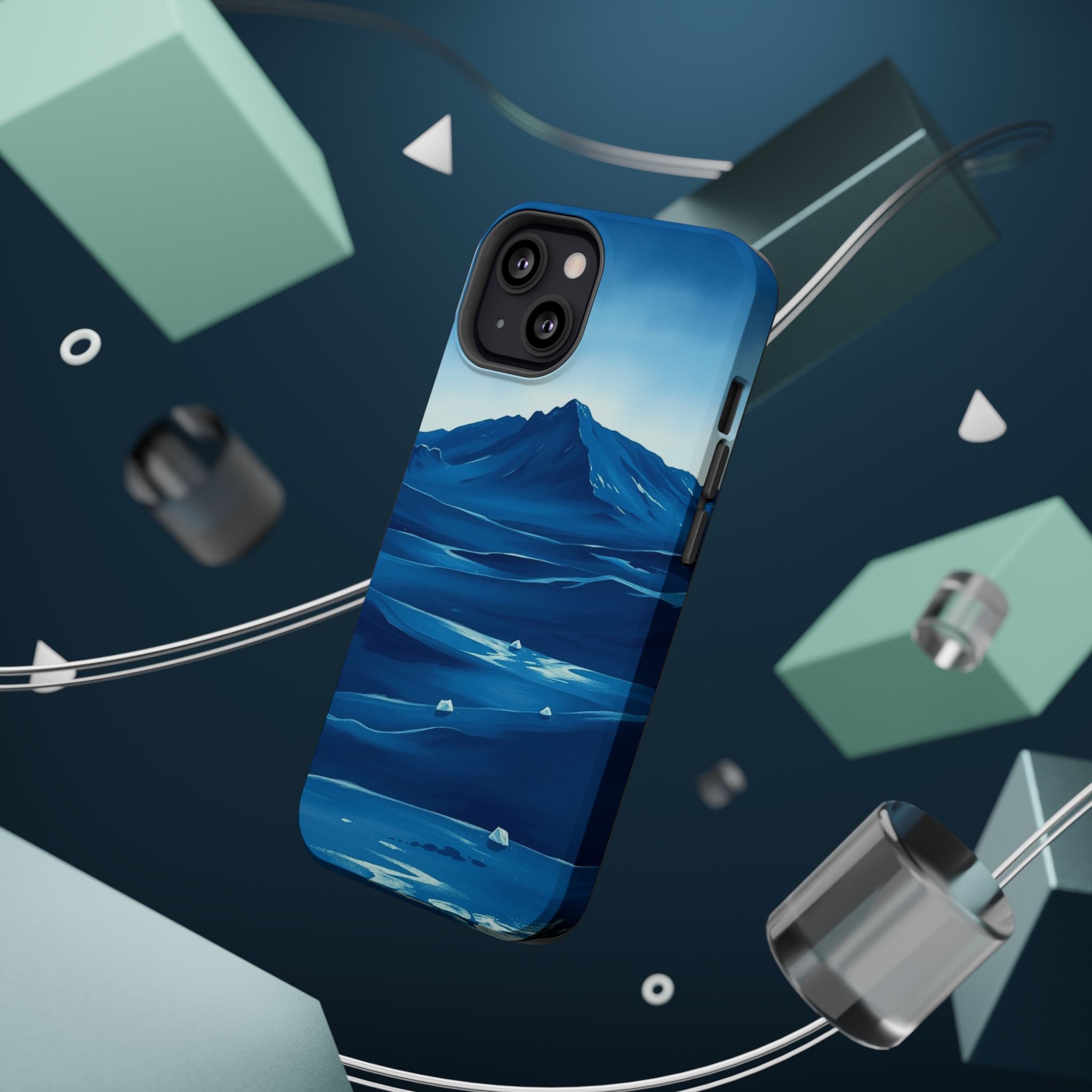 iPhone Radiant Tundra Expanse Design Slim Everyday Designer Case · iPhone Case