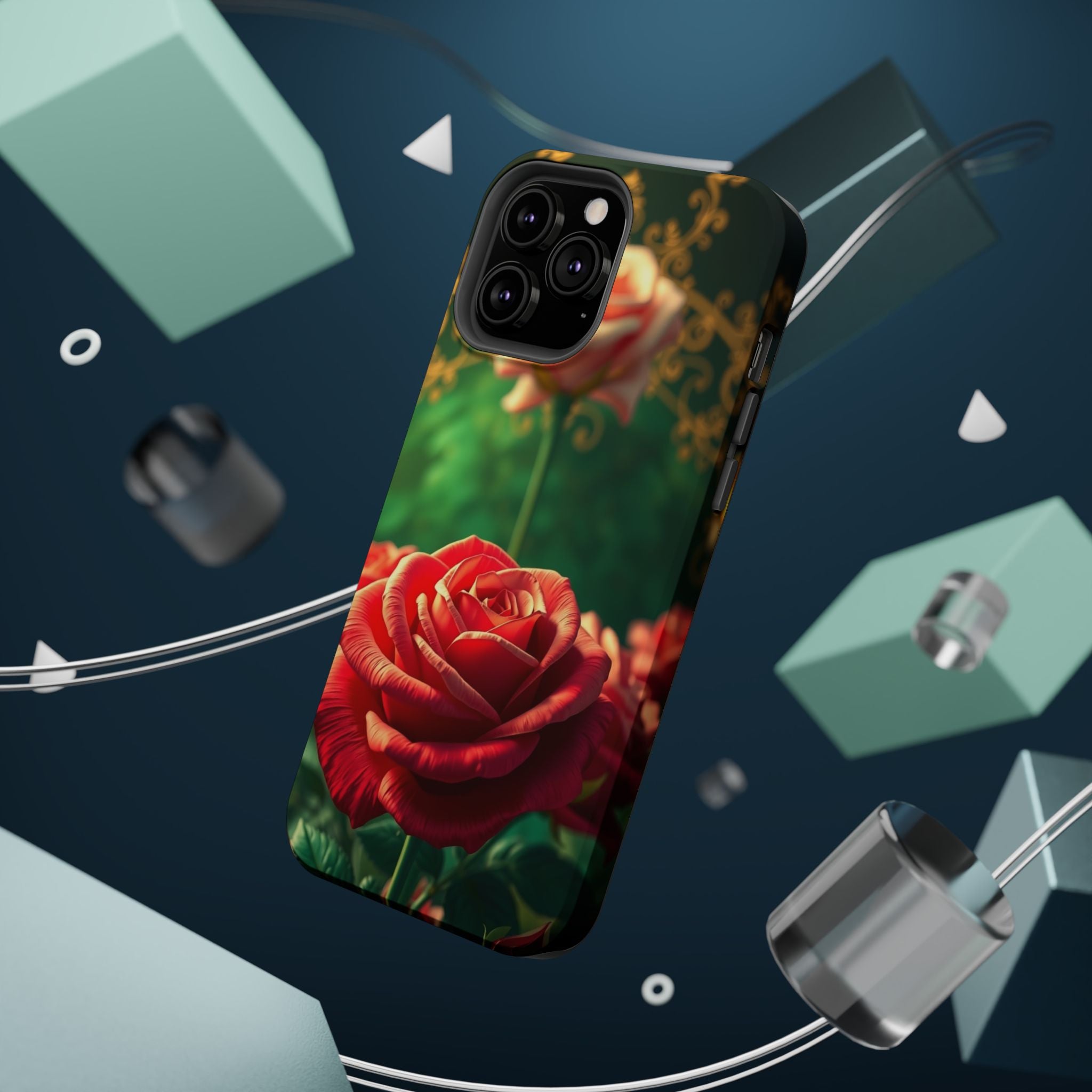 iPhone Rose Garden Enchanted Art Bold Modern Everyday Snap Case · iPhone Case