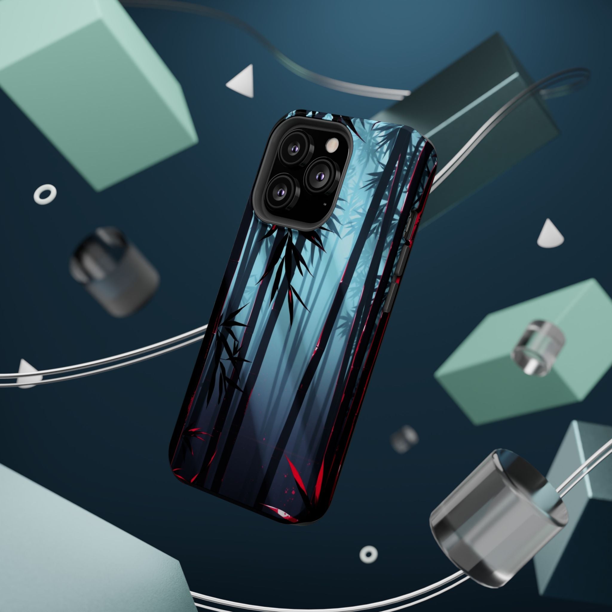 iPhone Bamboo Grove Holographic Iridescent Slim iPhone Everyday · iPhone Case