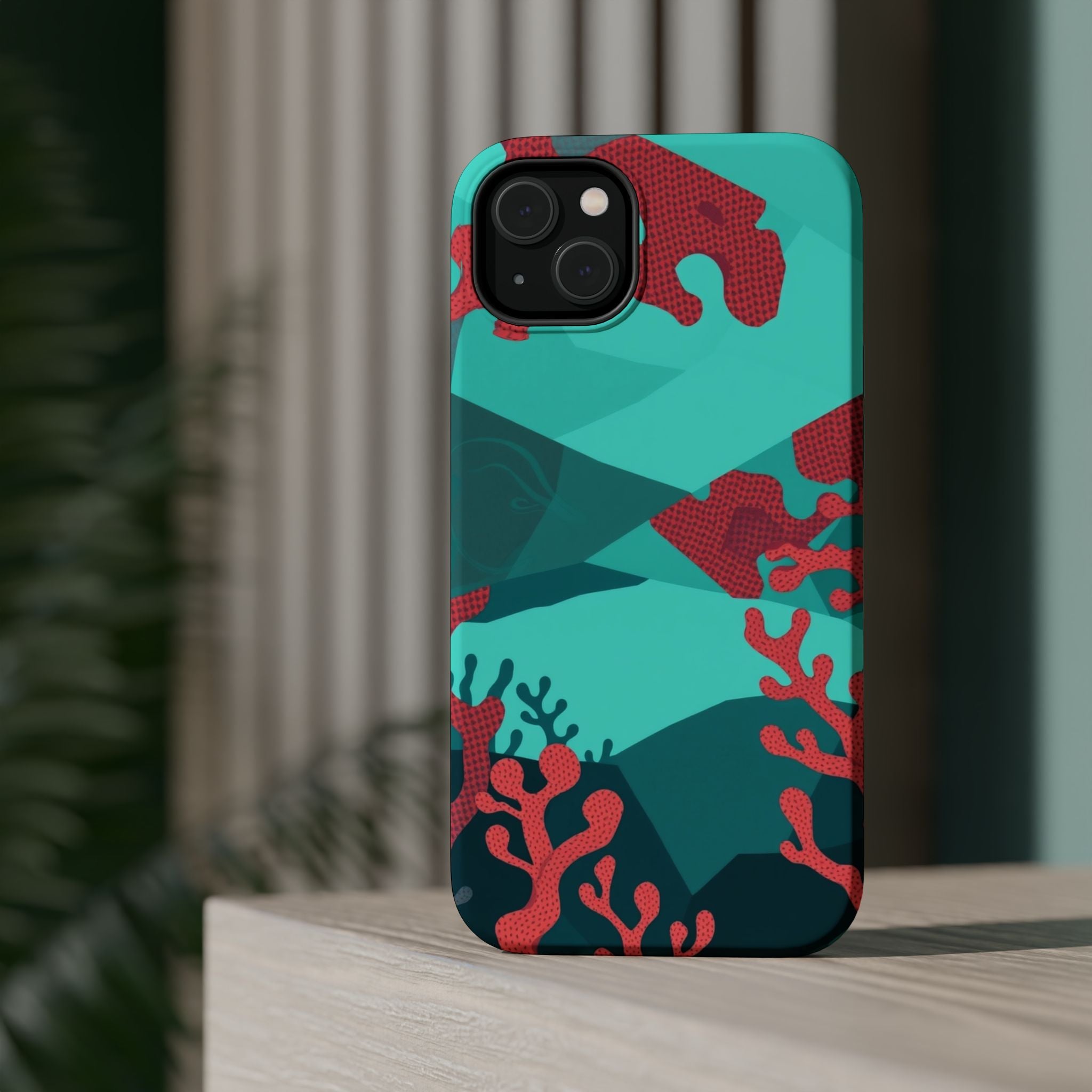 iPhone Earthy Kelp Forest Design Bold Modern Everyday Snap Case · iPhone Case