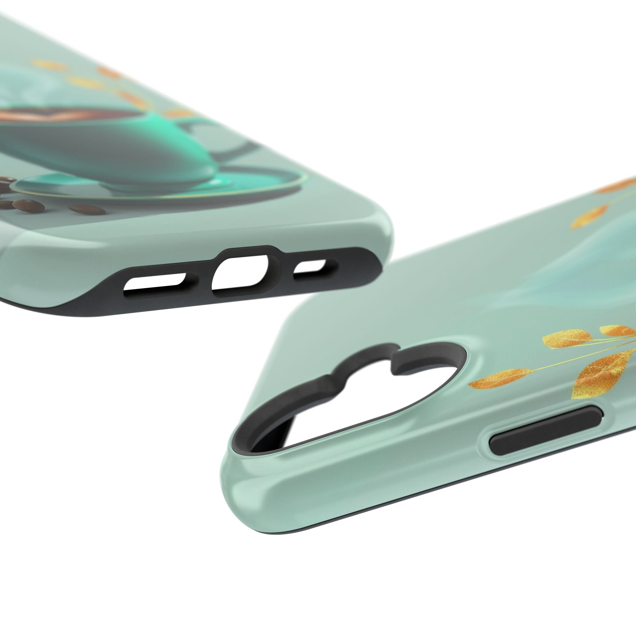 iPhone Radiant Emotional Support Coffee Design Soft Finish Everyday Case · iPhon