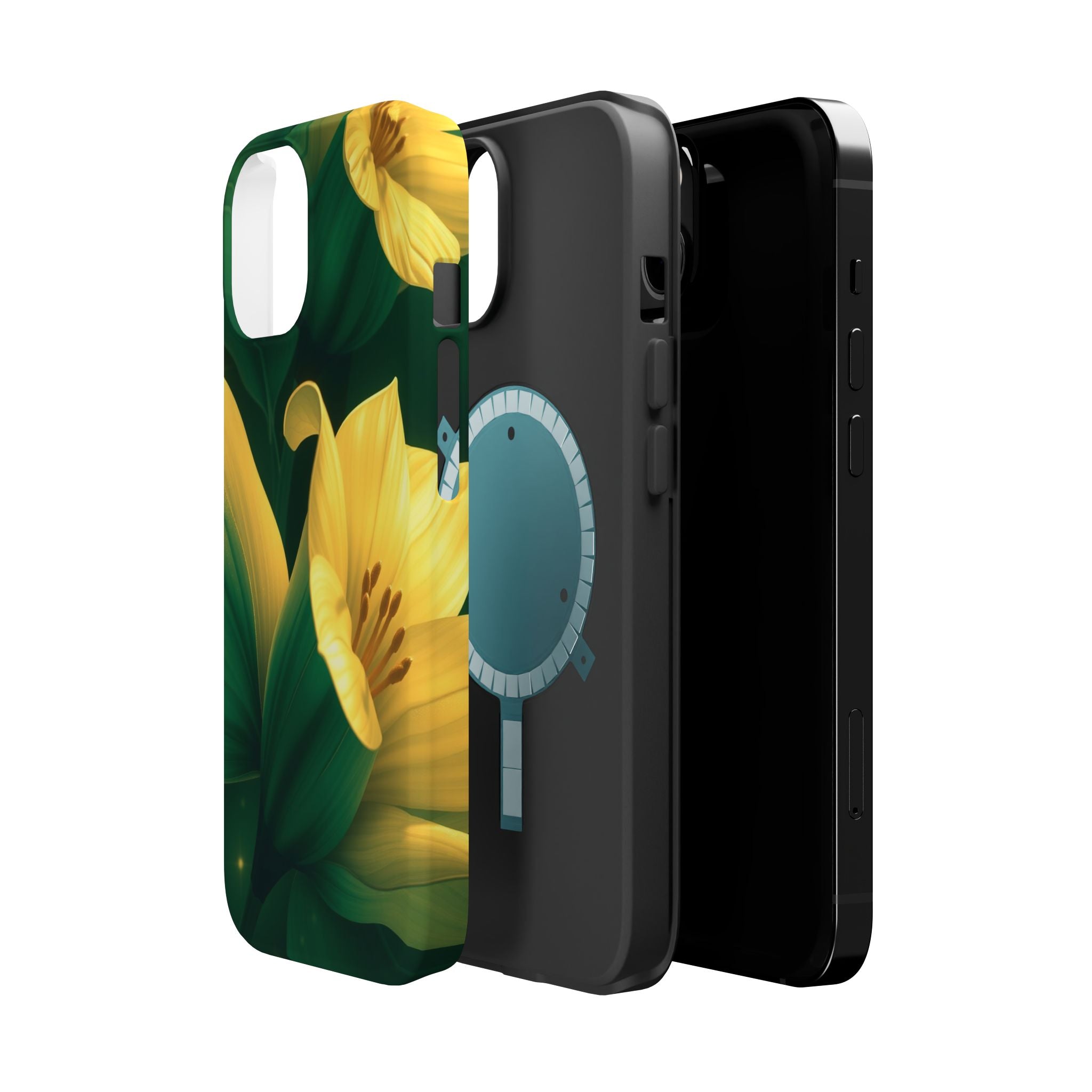 iPhone Night Bloomer Gold Foil Luxury Slim Everyday Designer Case · iPhone Case