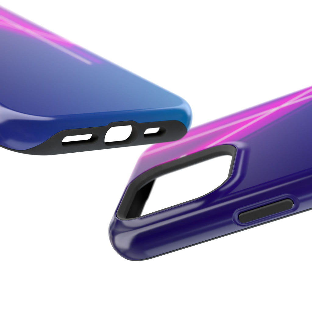 iPhone 1990s Geometric Neon Electric Art Slim Everyday Designer Case · iPhone Ca