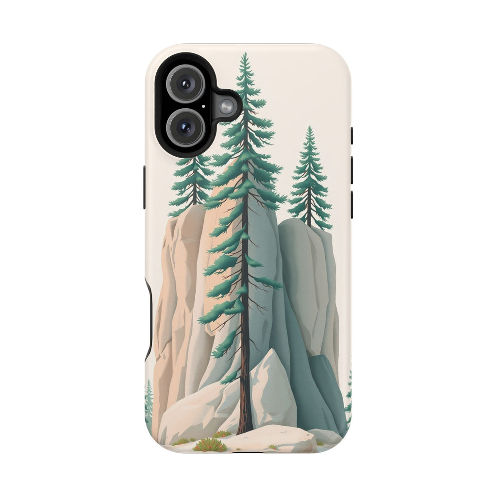 iPhone Pine Ridge Electric Art 17 Bold Modern Everyday Snap Case · iPhone Case