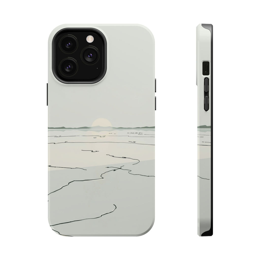 iPhone Dreamy Salt Flat Mirror Design Slim Everyday Designer Case · iPhone Case