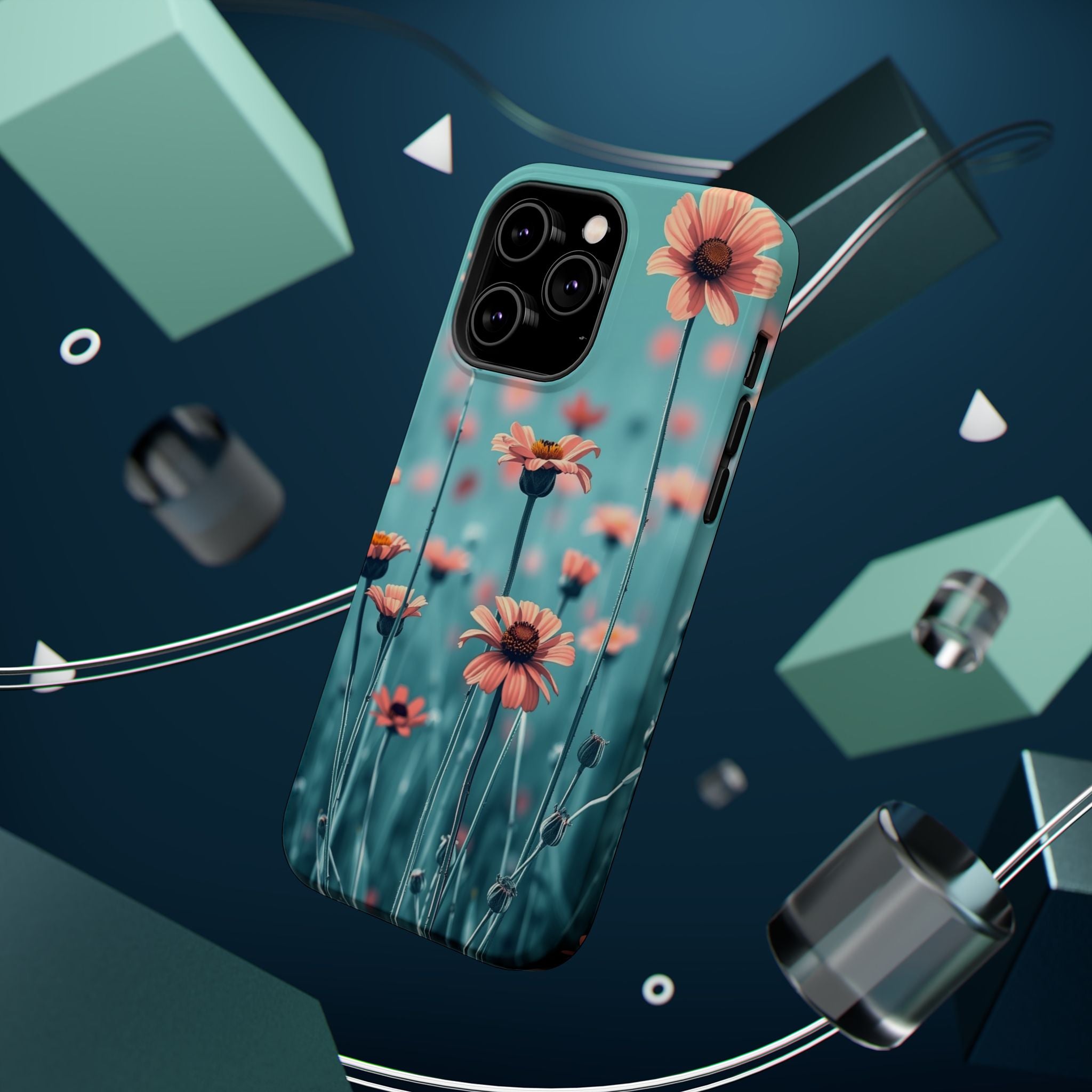 iPhone Wildflower Field Bold Art Bold Modern Everyday Snap Case · iPhone Case