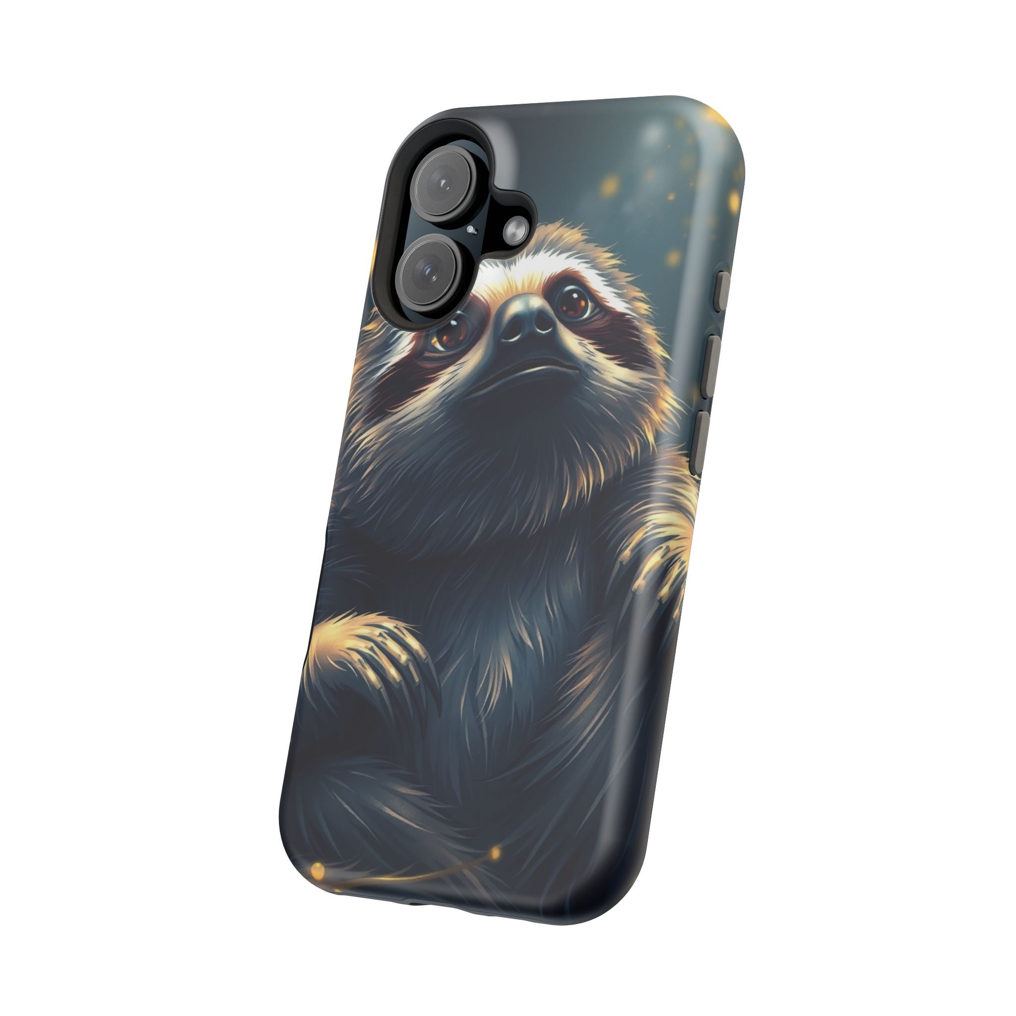 iPhone Vibrant Cozy Sloth Mode Design Slim Everyday Designer Case · iPhone Case