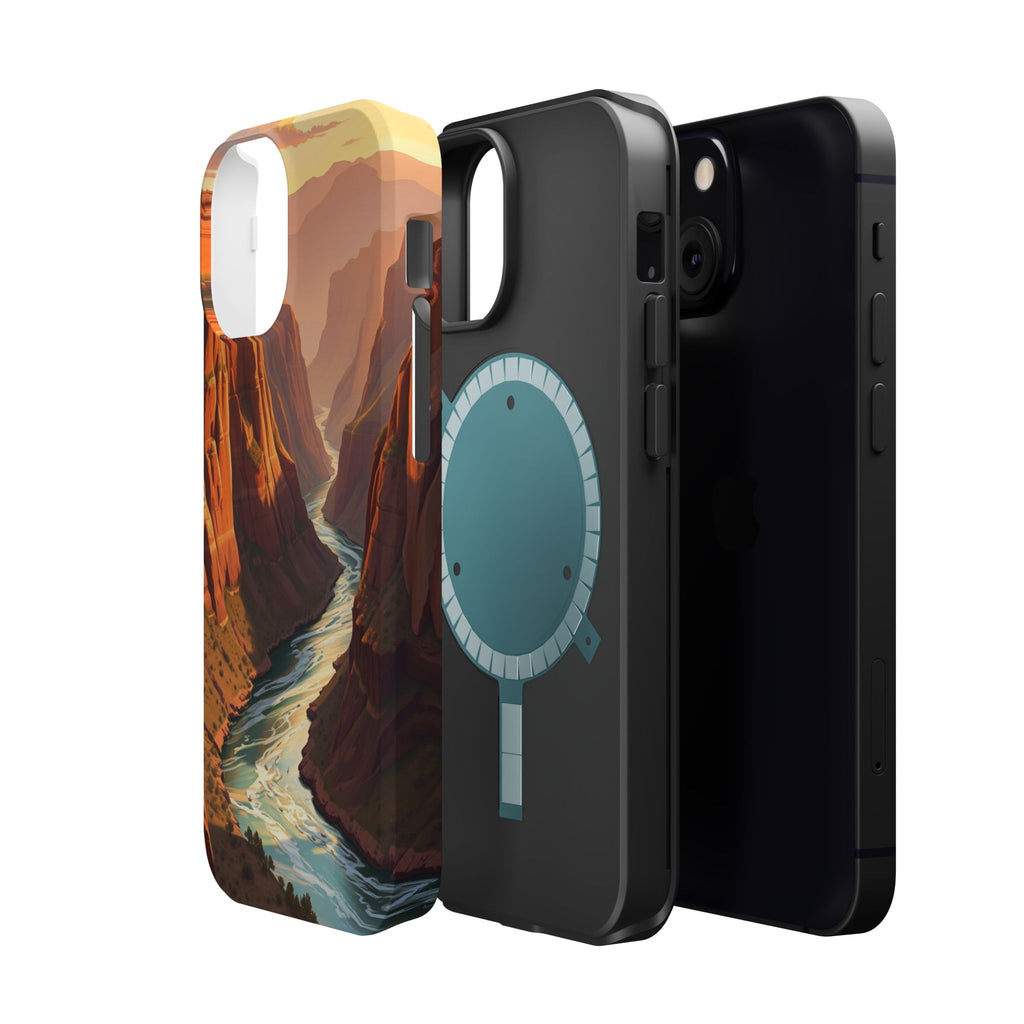 iPhone River Canyon Mystic Art Slim Everyday Designer Case · iPhone Case