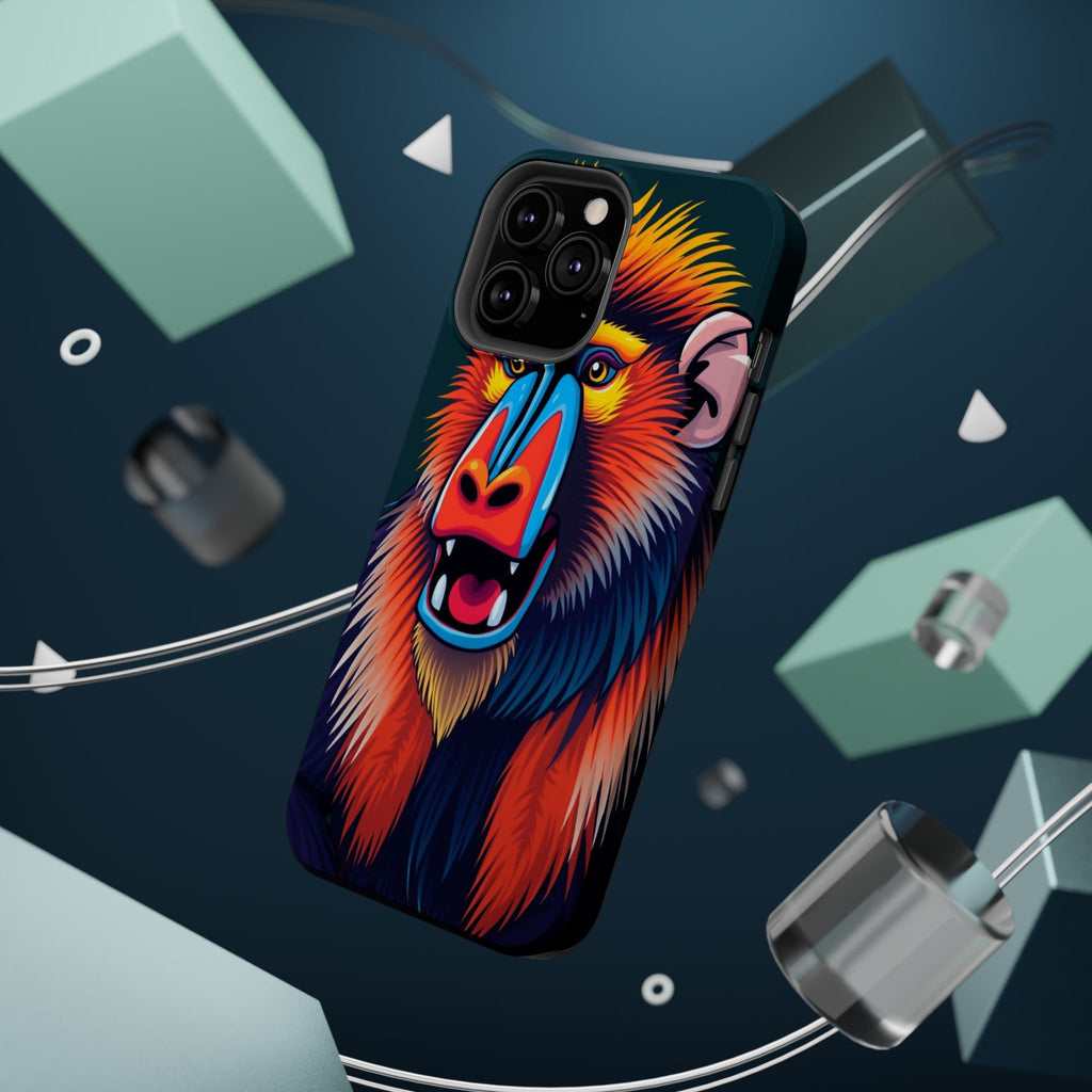 iPhone Mandrill Colorful Face Kids Fun iPhone Phone Case Gift Slim · iPhone Case