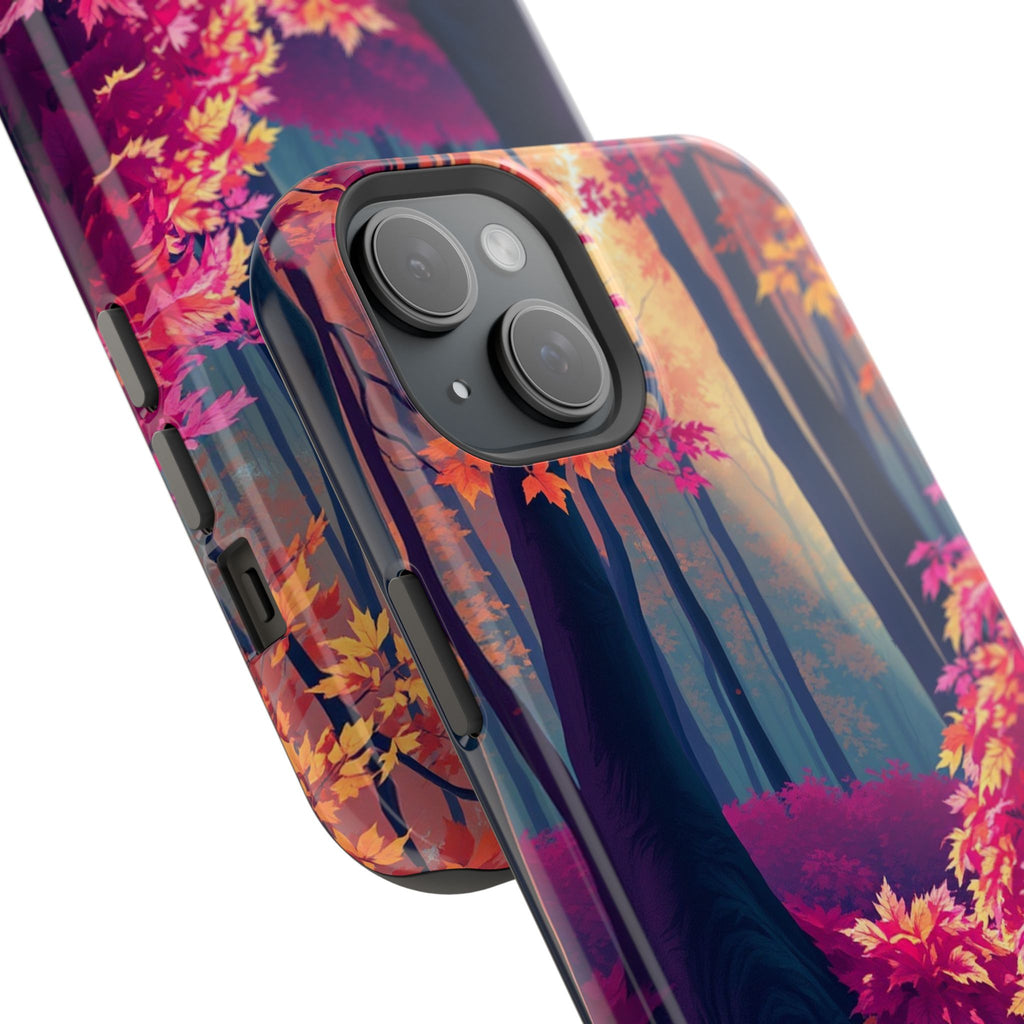 iPhone Earthy Autumn Forest Floor Design Slim Everyday iPhone Designer · iPhone
