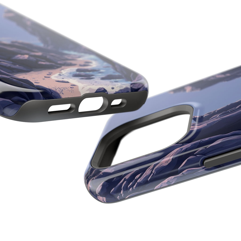 iPhone Rocky Coastline Mystic Art Bold Modern Everyday Snap Case · iPhone Case