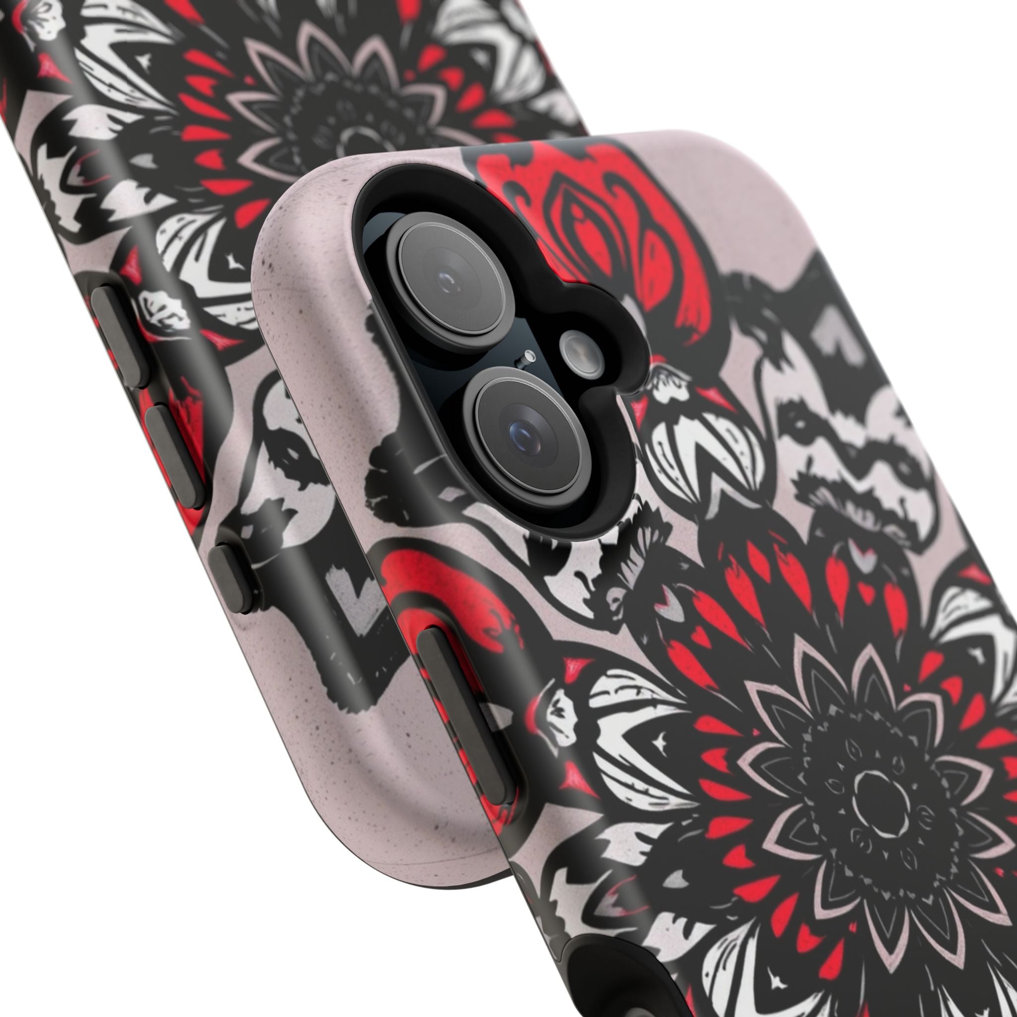 iPhone Floral Mandala Bold Art Slim Everyday Designer Case · iPhone Case
