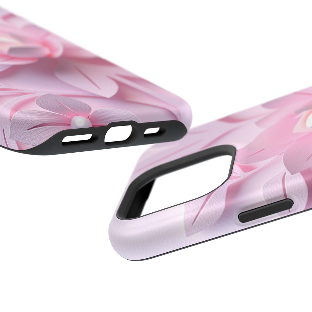 iPhone Floral Geometric Paper Cut Art Slim Everyday Designer Case · iPhone Case