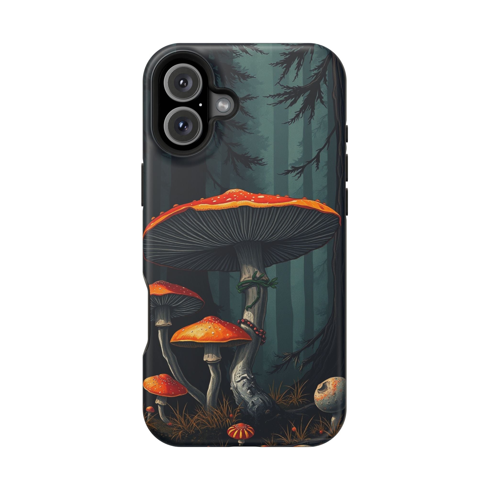 iPhone Mushroom Forest Dark Academia Slim Everyday Designer Case · iPhone Case