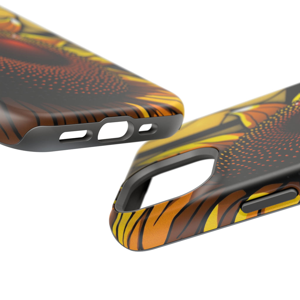 iPhone Sunflower Pop Stained Glass Bold Modern Everyday Snap Case · iPhone Case