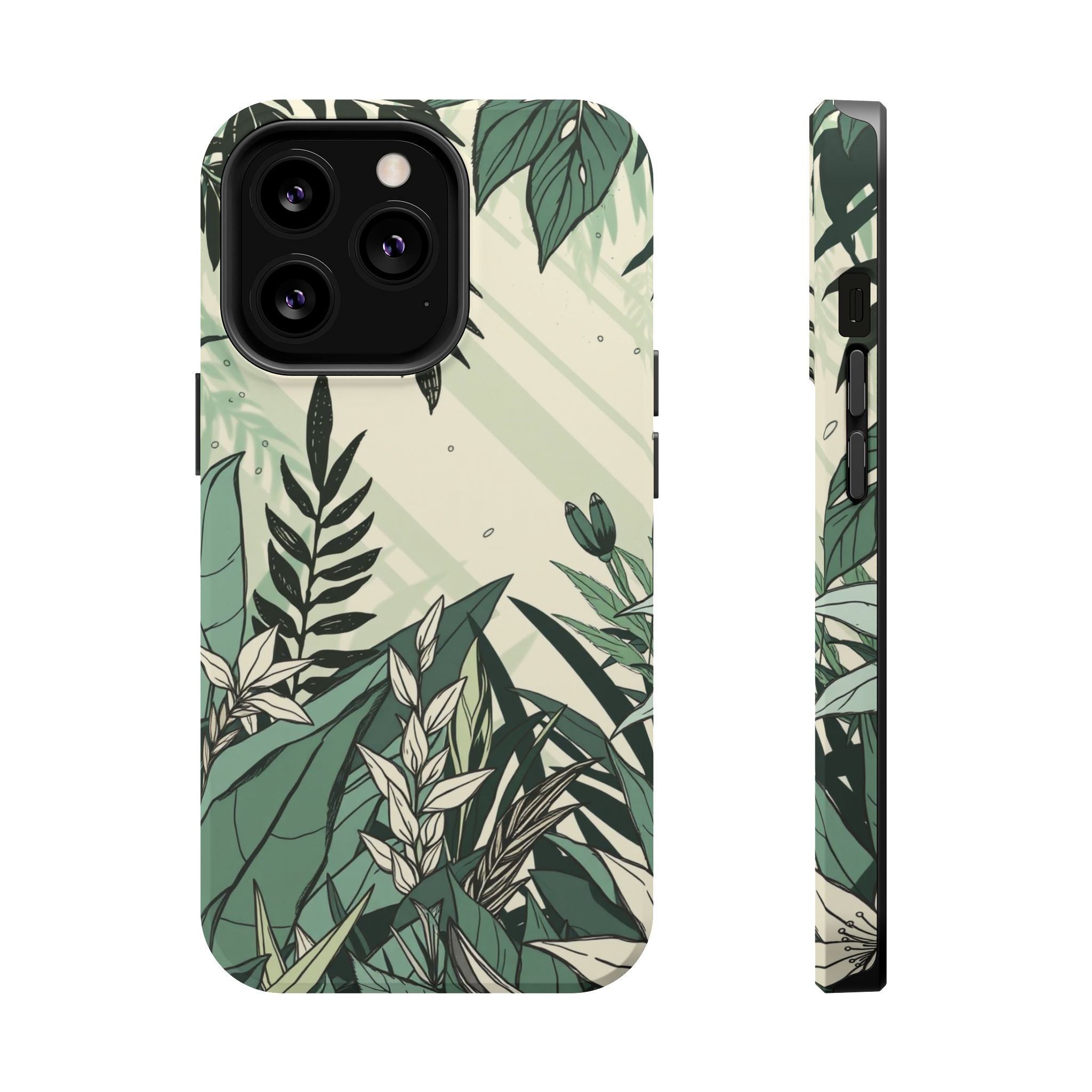 iPhone Jungle Floral Electric Art Bold Modern Everyday Snap Case · iPhone Case