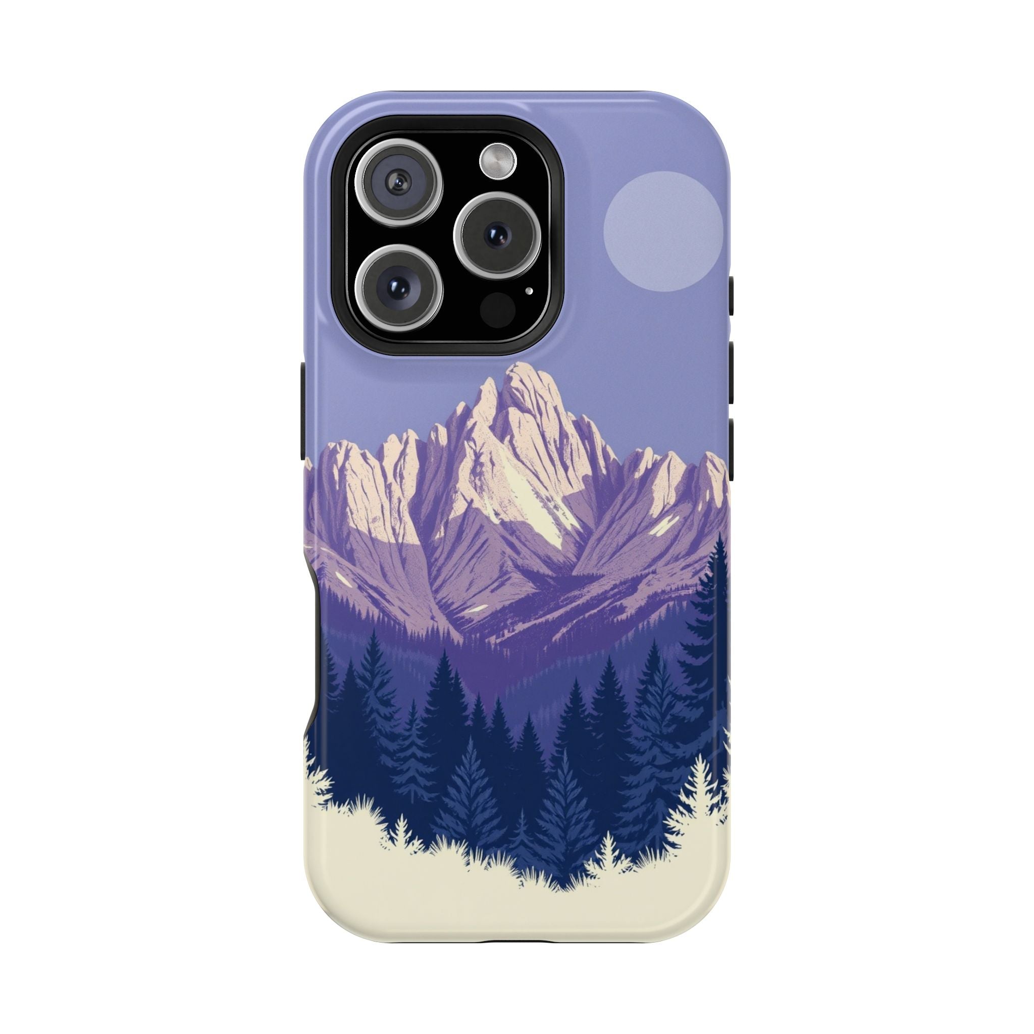 iPhone Pine Ridge Serene Design Slim Everyday Designer Case · iPhone Case