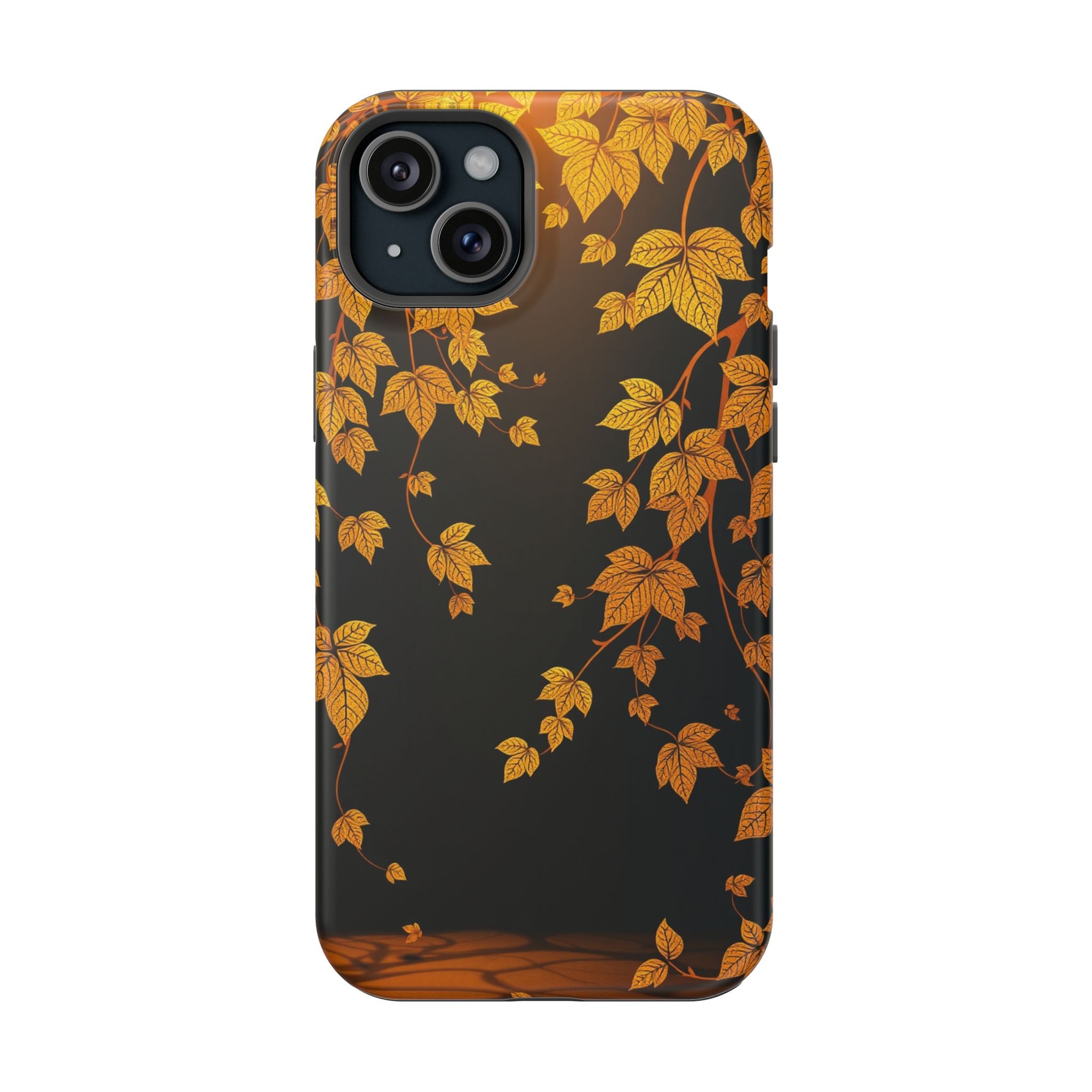iPhone Mustard And Rust Art Nouveau Vine Slim Everyday iPhone 14 · iPhone Case